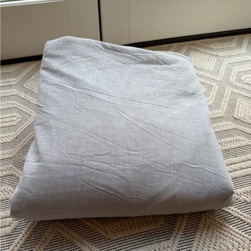 Restoration Hardware Tan Duvet Cover